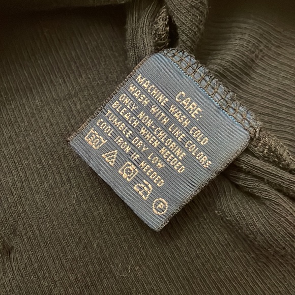 Ralph Lauren Tank Top Navy Blue sz M Modest EU Preppy Classic Simple Cute Chic - Picture 7 of 12